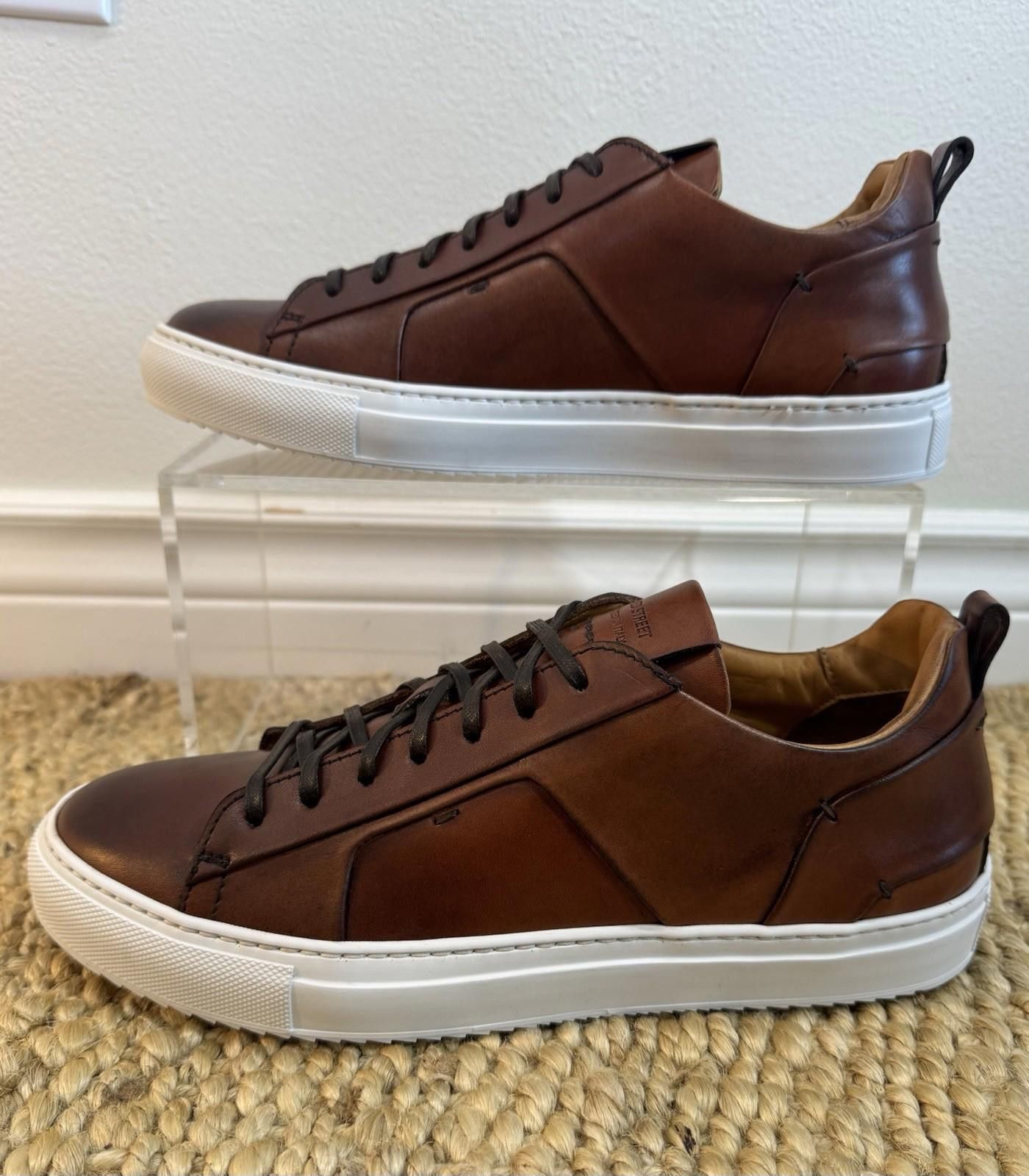 Other Untamed Street Size 40 Skye Cognac Leather Sneakers Mens 7 Size US 7 / EU 40 - 7 Thumbnail
