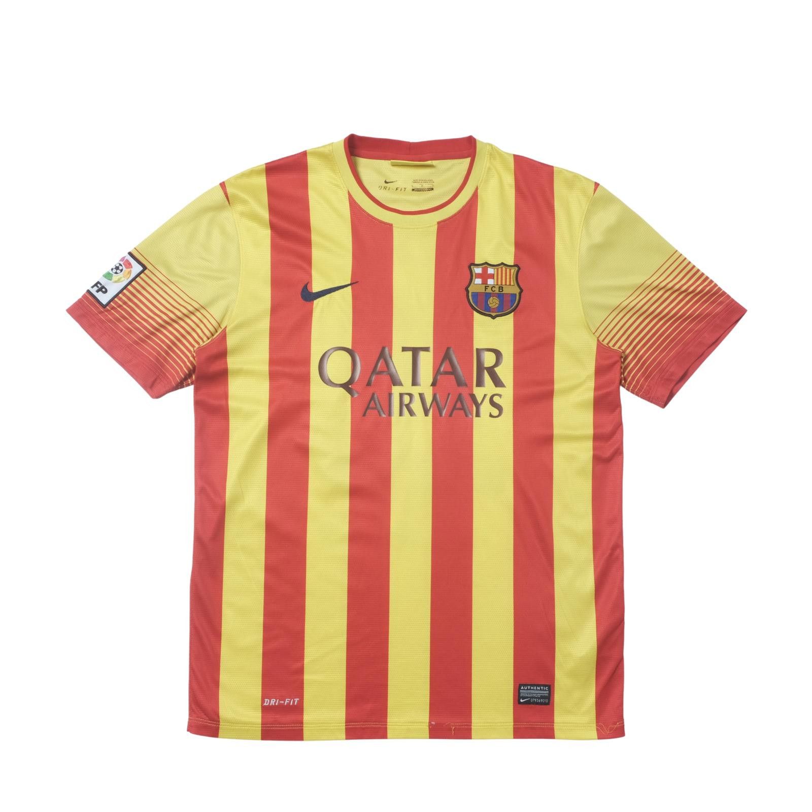 Nike 2013/14 Barcelona Away Shirt Nike Messi (M) Size US M / EU 48-50 / 2 - 2 Thumbnail