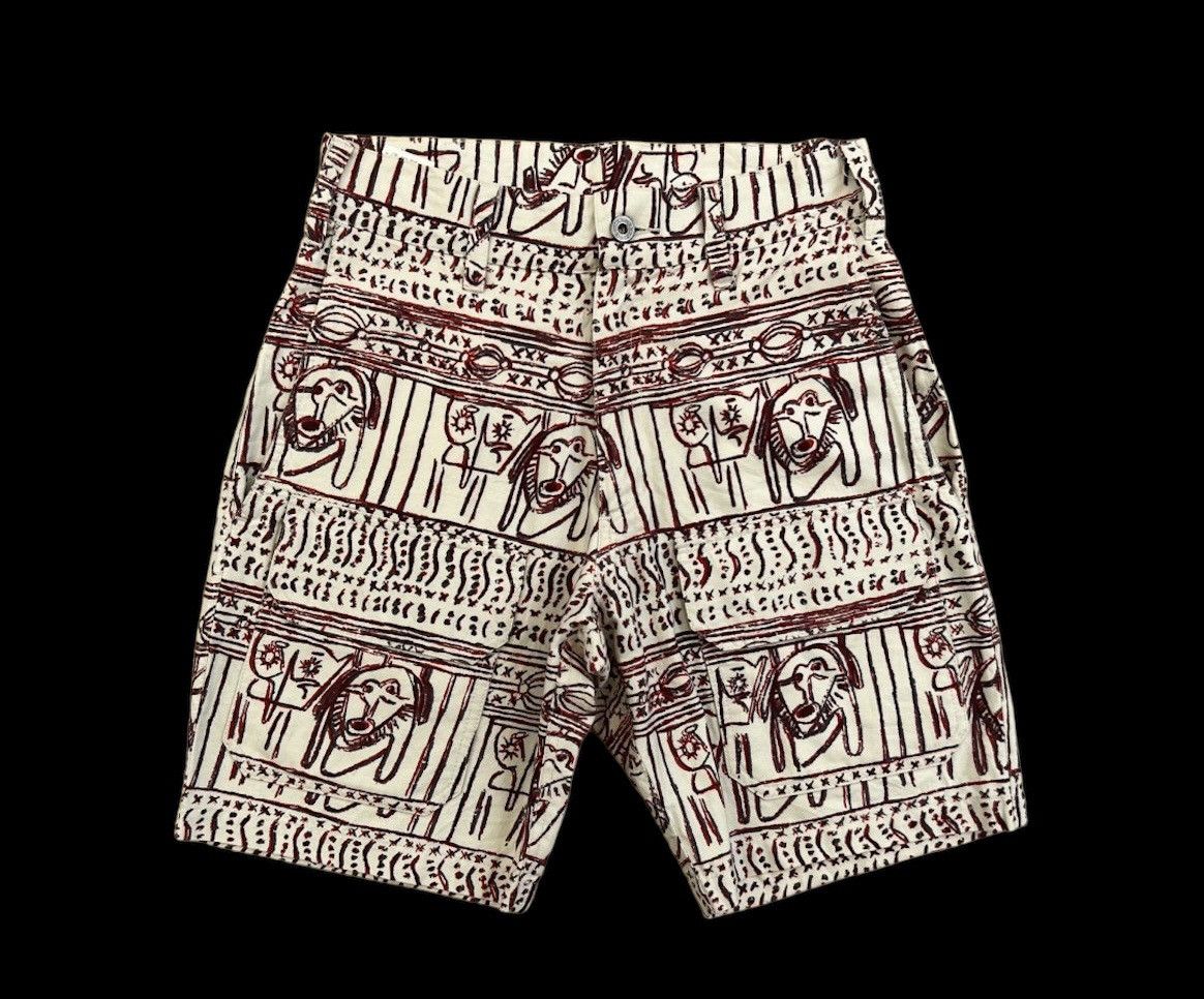 Monitaly Vintage Monitaly Multi Pocket Graffiti Short Pant Size US 29 - 1 Thumbnail