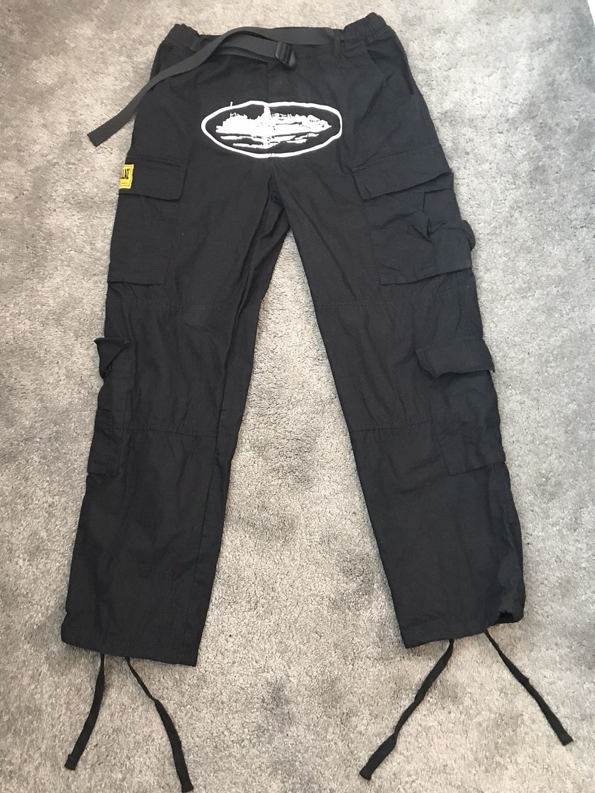 image of Corteiz Cortiez Cargos in Black, Men's (Size 30)