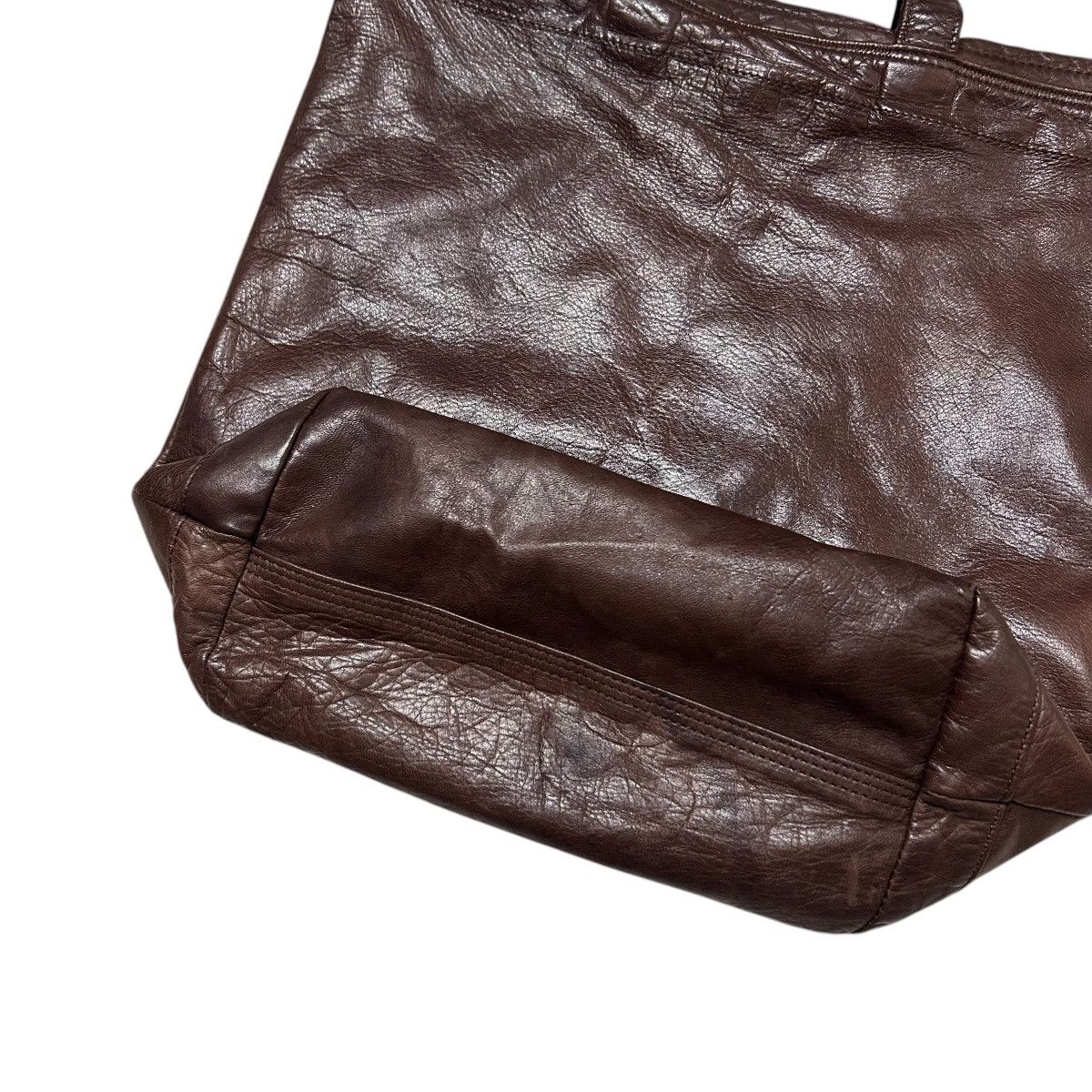Porter 752 00s Porter Yoshida leather shoulder bag unisex brown Size ONE SIZE - 7 Thumbnail