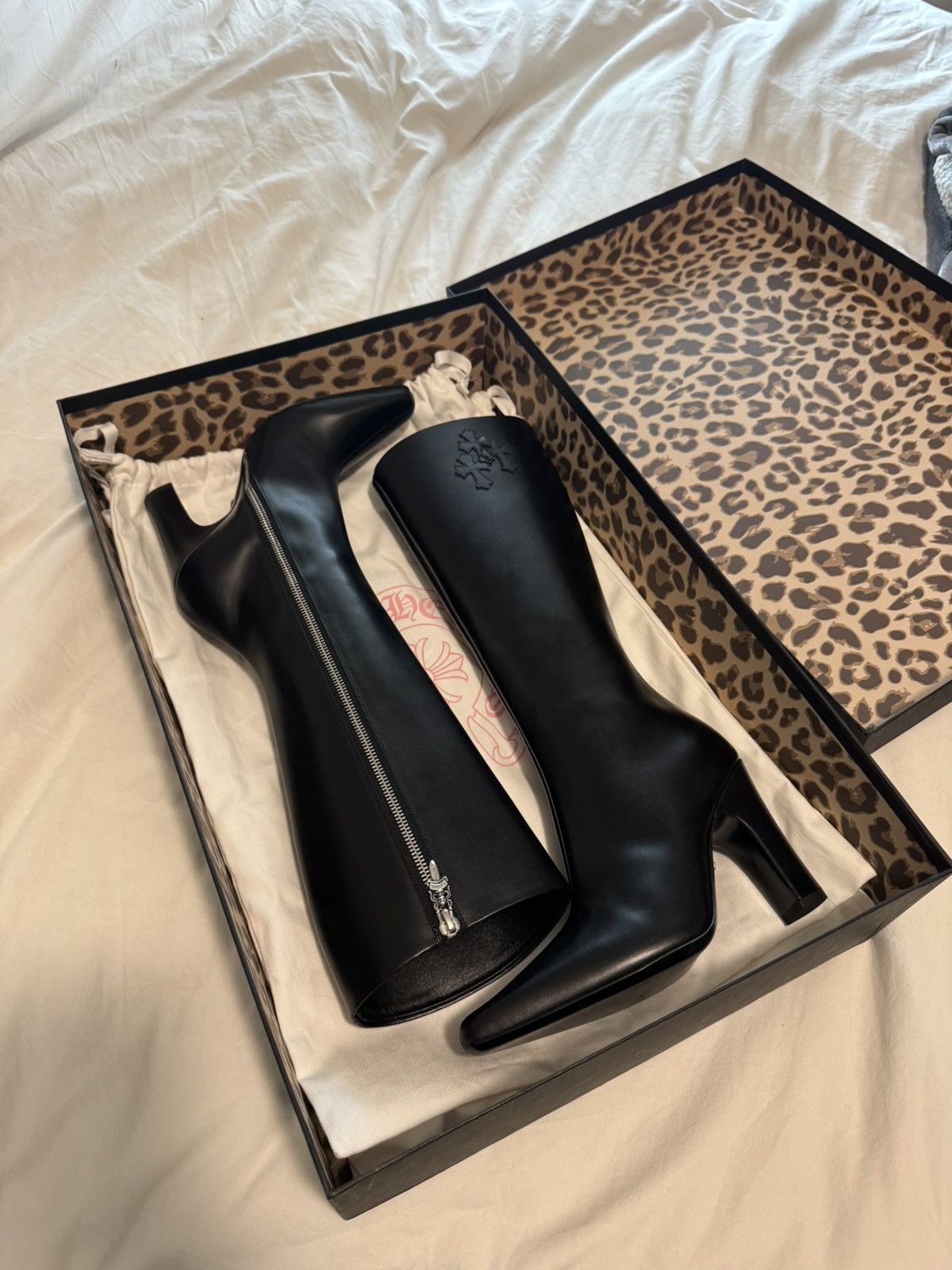 Chrome Hearts Sugar Jones Chrome Hearts Boots Size US 6 / IT 36 - 2 Thumbnail