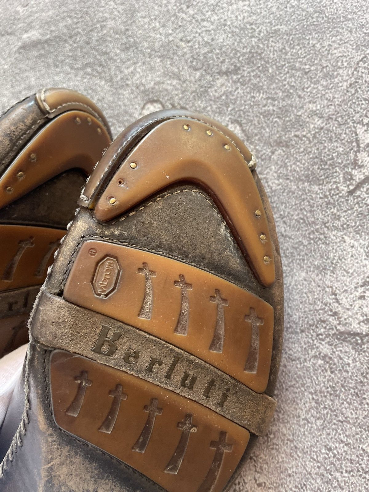 Berluti Berluti Masterpiece Indio Patine Shoes size US 9.5/EU 43.5 Size US 9.5 / EU 42-43 - 14 Thumbnail