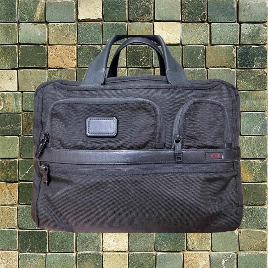 Tumi TUMI Briefcase 26142DR2E Japan Limited Edition Black Red Business Bag Mens Size ONE SIZE - 1 Thumbnail