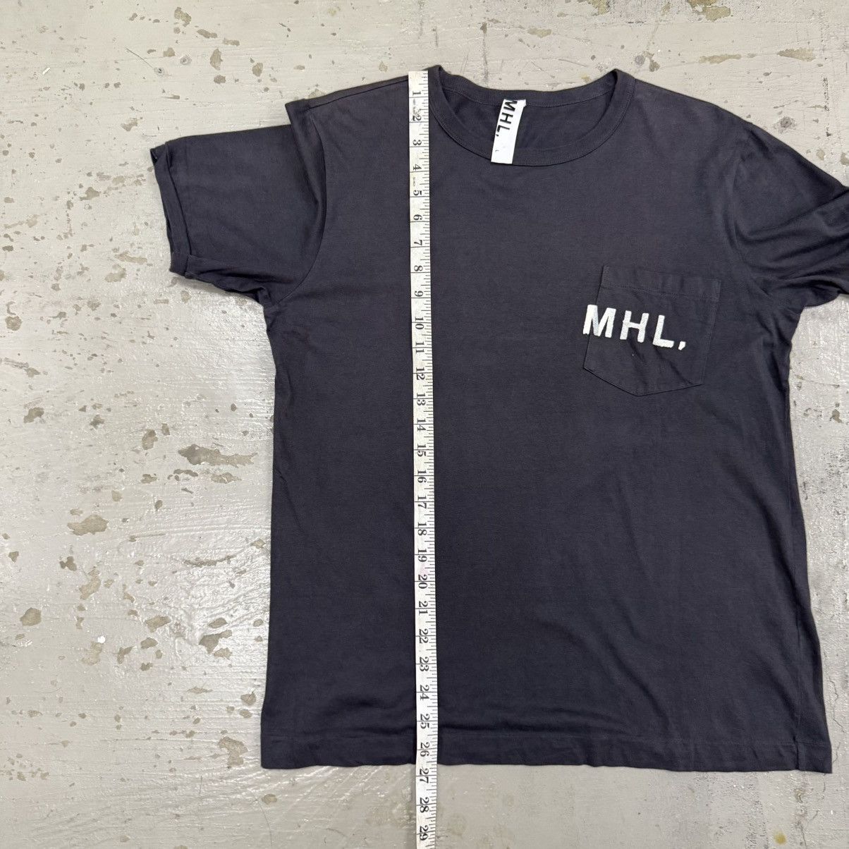 Margaret Howell Margarett Howell MHL Pocket Logo Tee Size US L / EU 52-54 / 3 - 6 Thumbnail