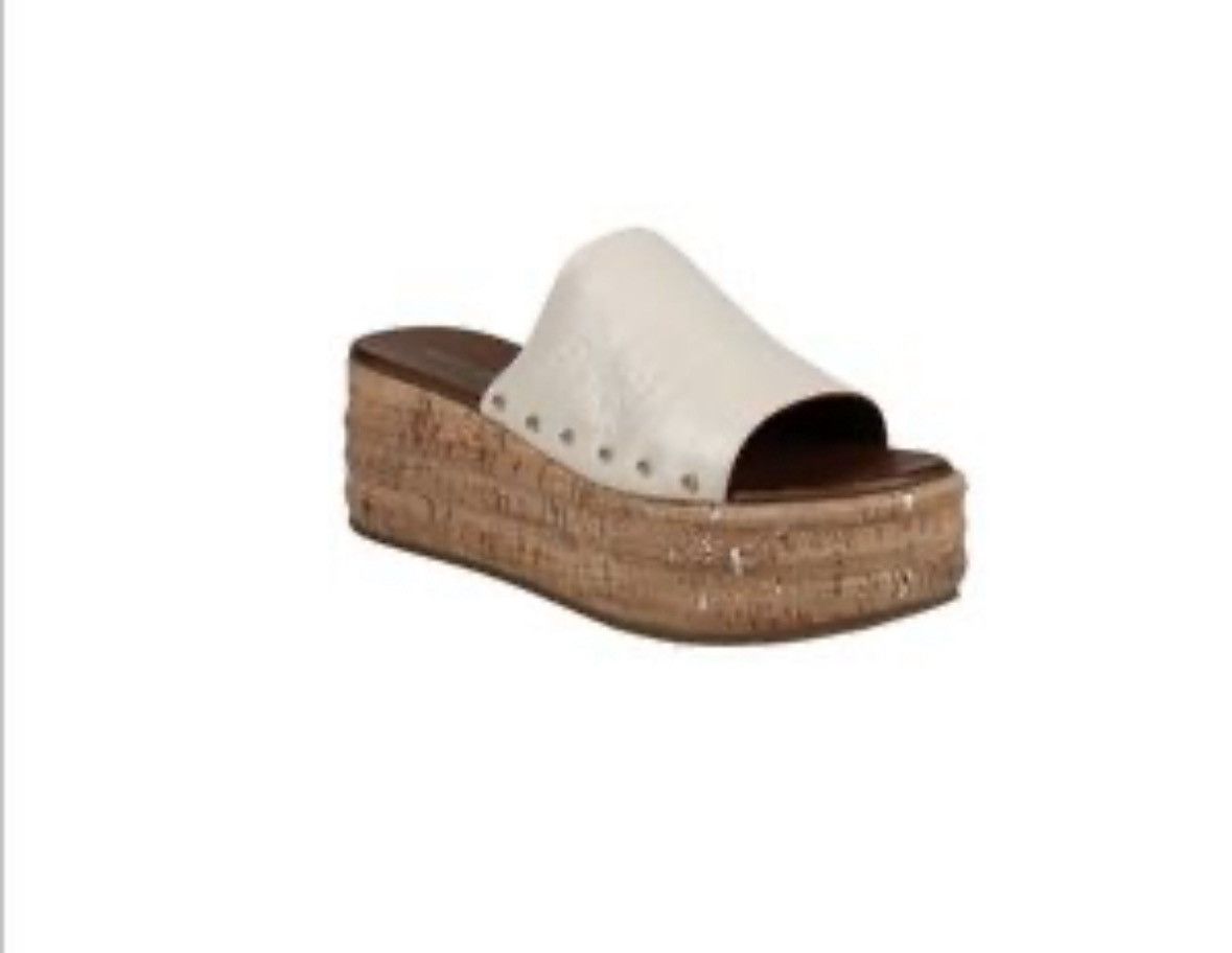 Kurt Geiger KURT GEIGER Women's Monica Croc-embossed Platform Slide 37 Size US 7 / IT 37 - 1 Thumbnail