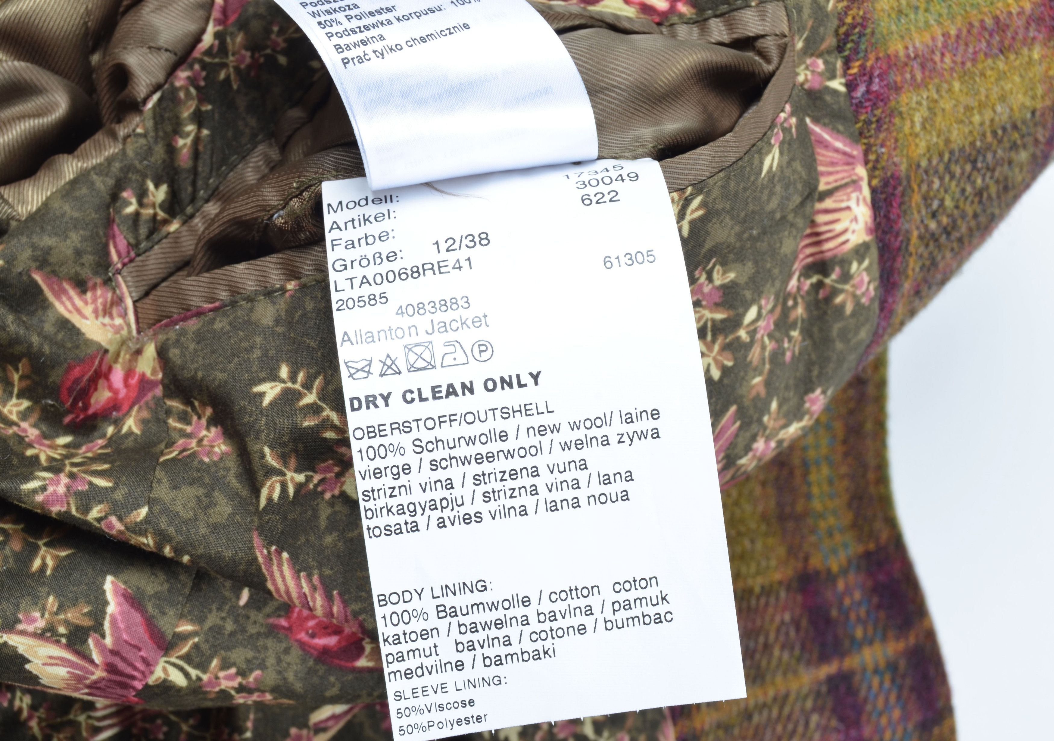 Barbour Barbour Plaid Tweed Pure Wool Multicolor Allanton Jacket Size M / US 6-8 / IT 42-44 - 12 Thumbnail