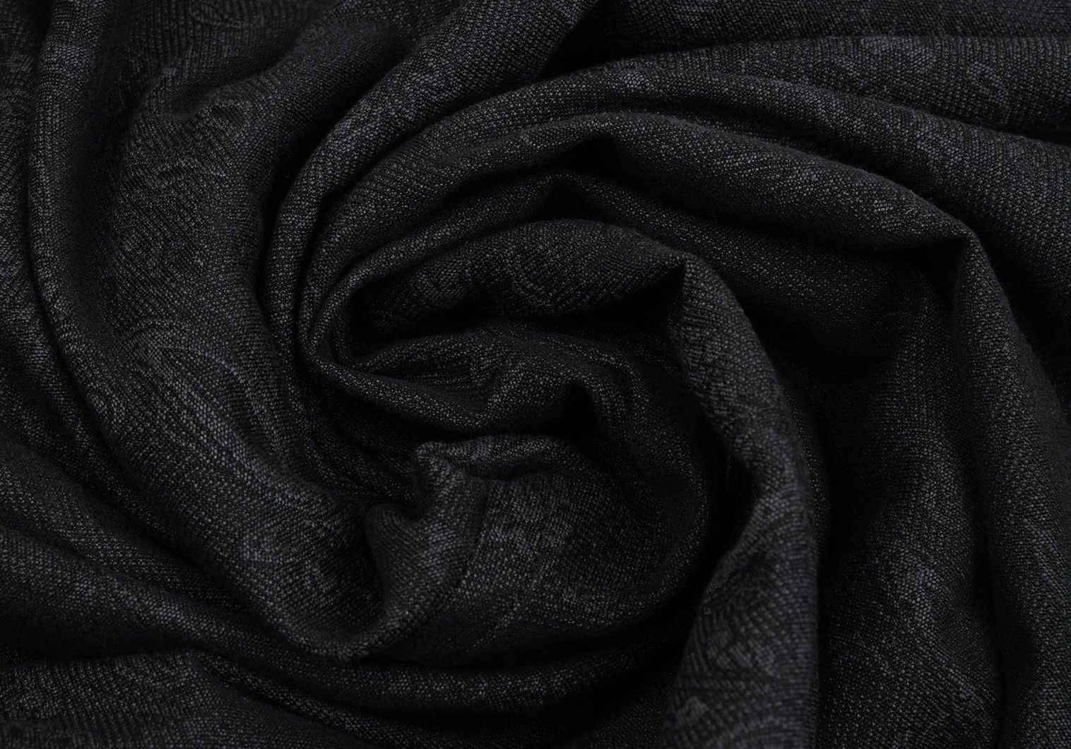 Yohji Yamamoto Yohji Yamamoto Black Cotton Wide Pants Size US 34 / EU 50 - 10 Thumbnail