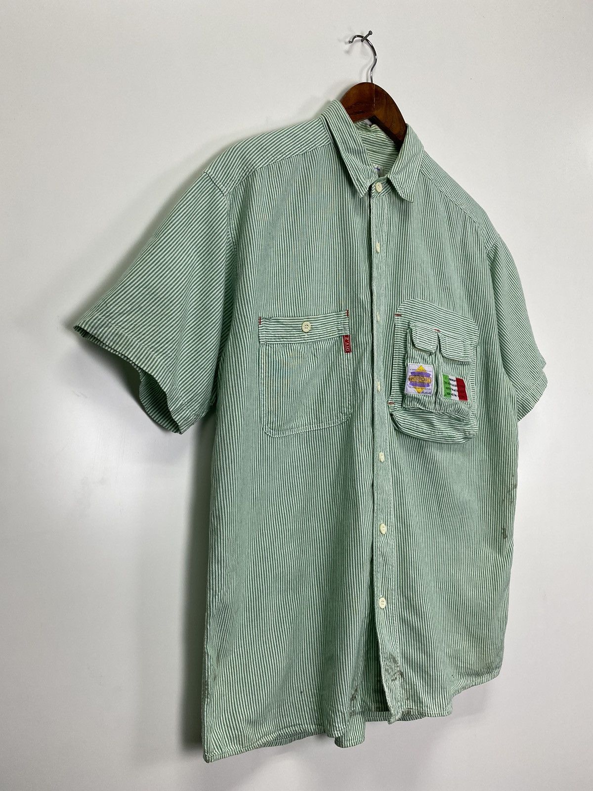 Japanese Brand × Vintage Vintage Bob-Cox button up Size US L / EU 52-54 / 3 - 5 Thumbnail
