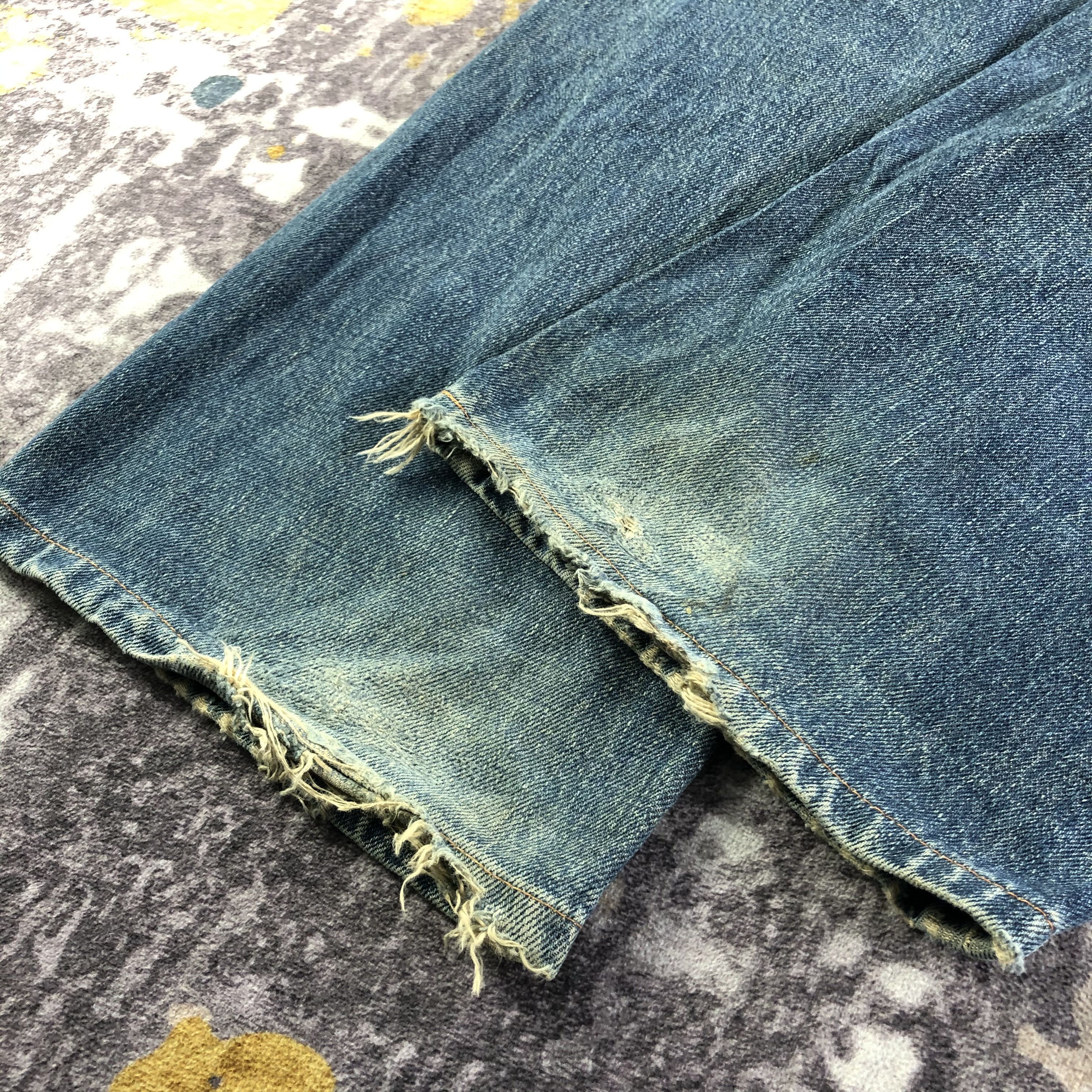 Edwin Vintage Blue Wash Edwin 505 Selvedge Jeans-JM3614 Size US 31 - 4 Thumbnail