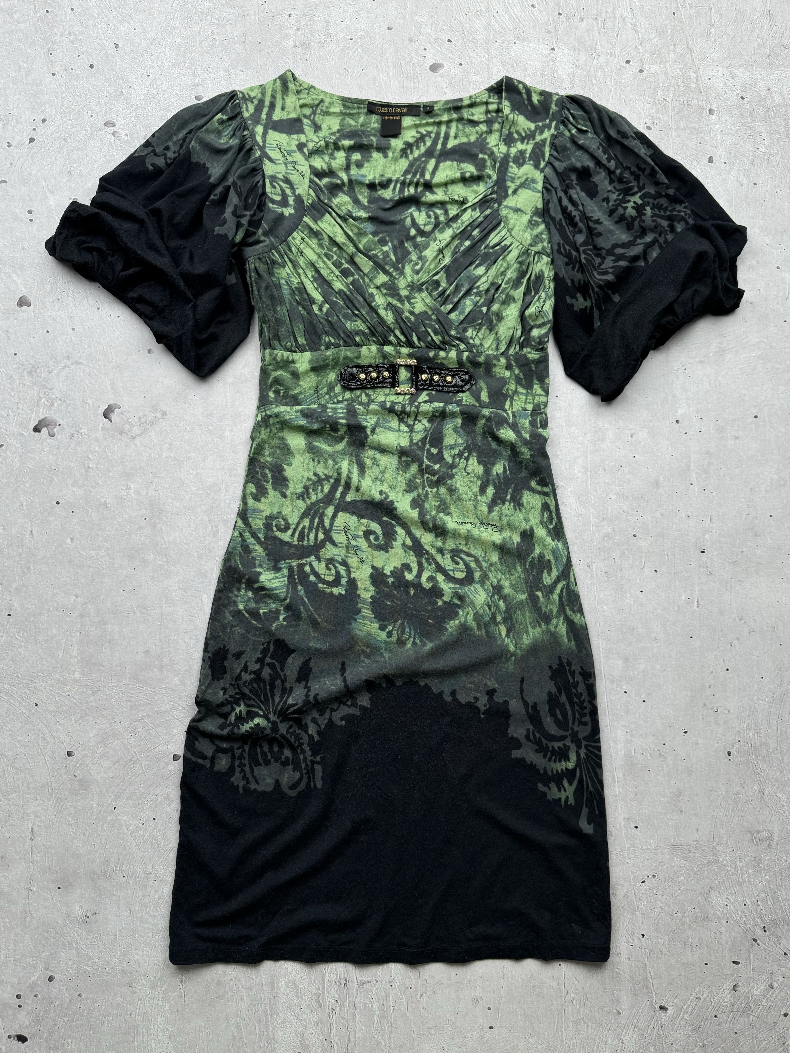 Just Cavalli × Roberto Cavalli × Vintage Roberto Cavalli Vintage Printed Mini Dress Size S / US 4 / IT 40 - 1 Thumbnail