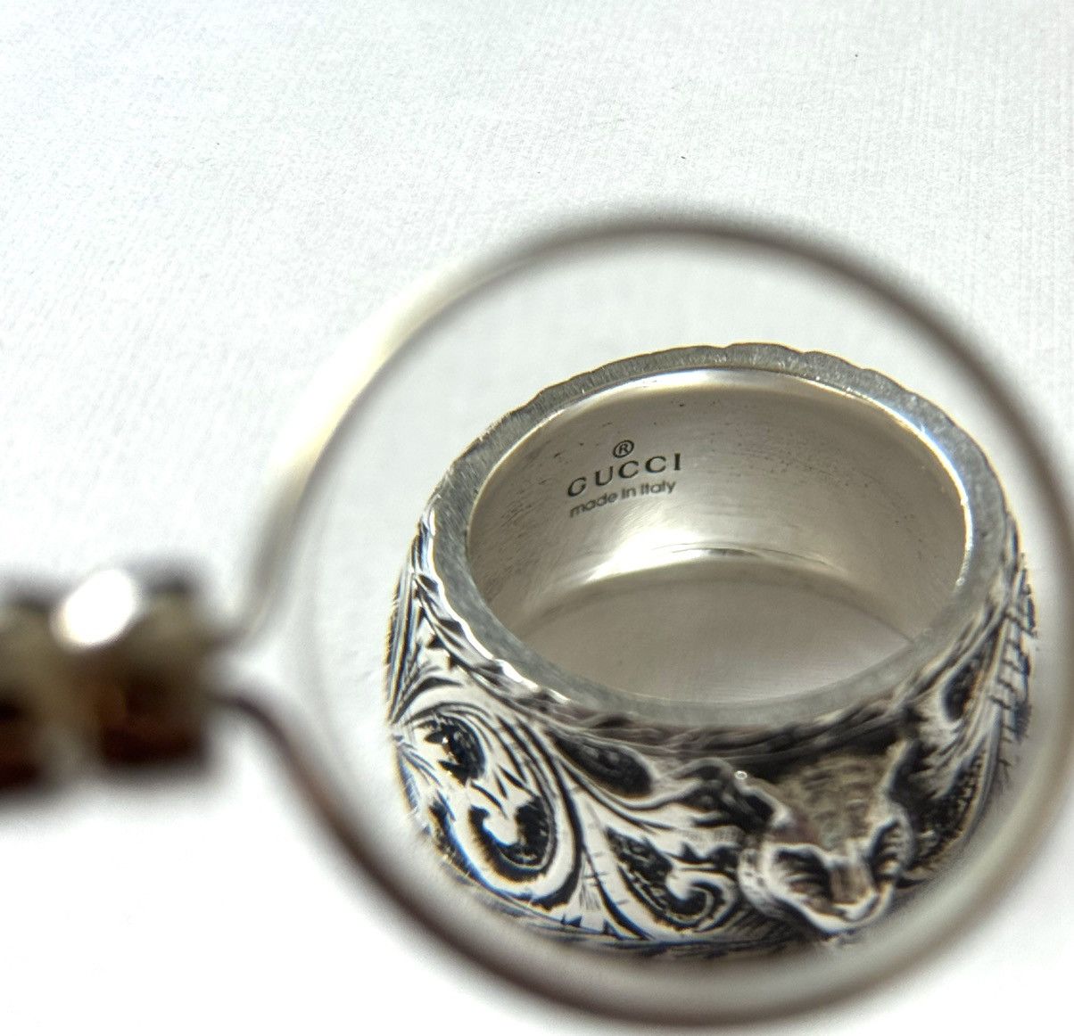 Gucci Gucci .925 Silver Wolf Ring Size ONE SIZE - 7 Thumbnail