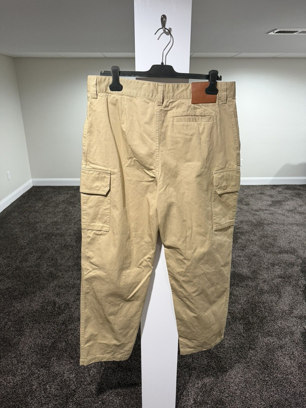 Loewe Loewe Khaki Cargo Tan Trouser Pants Size US 34 / EU 50 - 2 Thumbnail