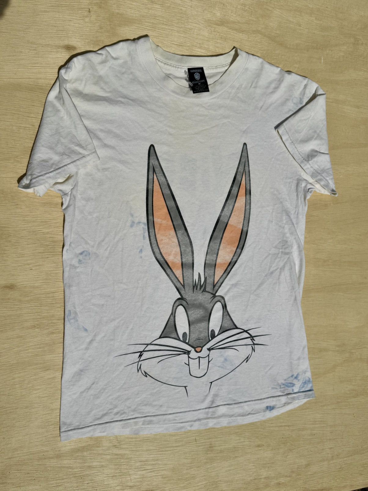 Disney × Vintage × Warner Bros 1997 Bugs Bunny Warner Bros Looney Tunes AOP Vintage T-Shirt Size US M / EU 48-50 / 2 - 6 Thumbnail