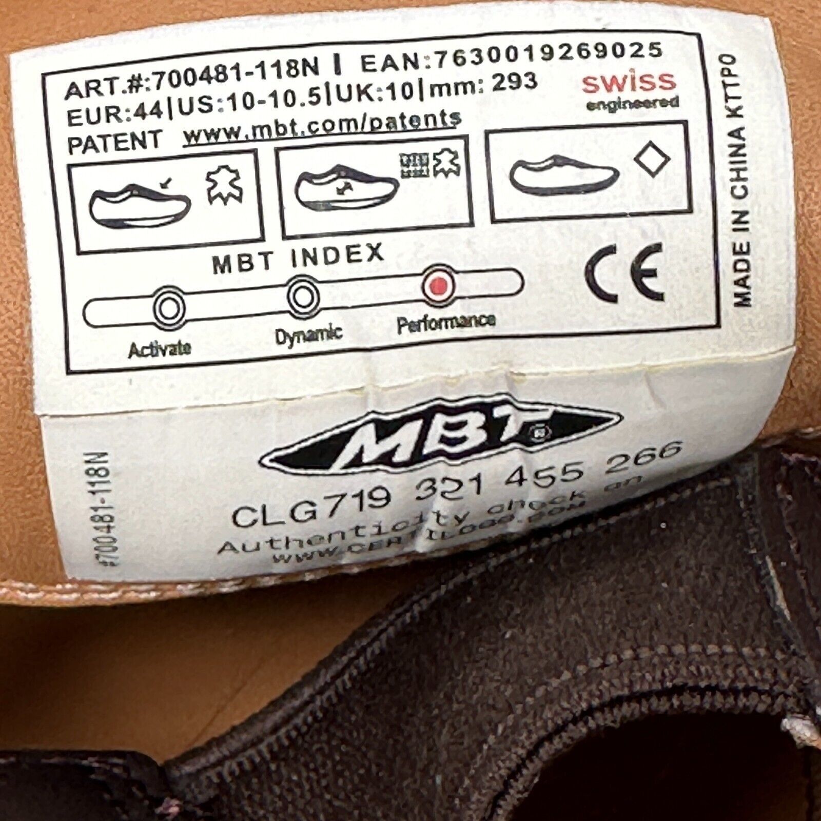 MBT MBT Asante Loafer Shoes Men10.5 EUR 44 Brown Leather Slip On Size US 10.5 / EU 43-44 - 7 Thumbnail
