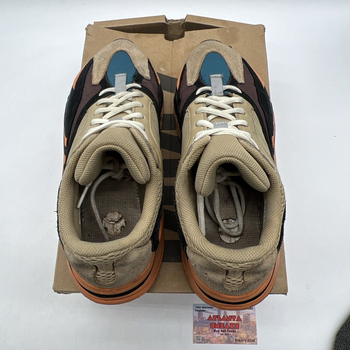 Adidas Yeezy boost 700 Enflame Amber Size US 9.5 / EU 42-43 - 7 Thumbnail