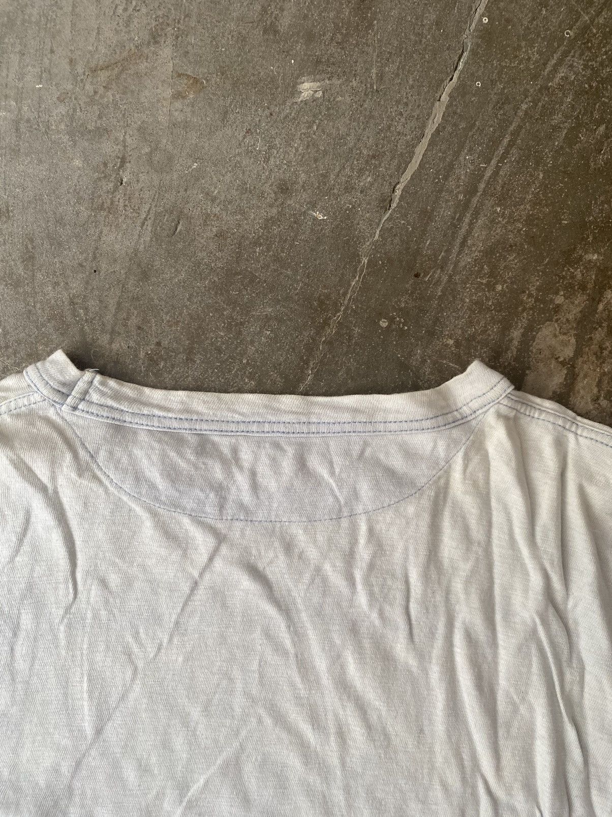 45rpm 45rpm Washed Pocket Tee Kapital Blue Blue Japan Visvim Size US XL / EU 56 / 4 - 8 Thumbnail