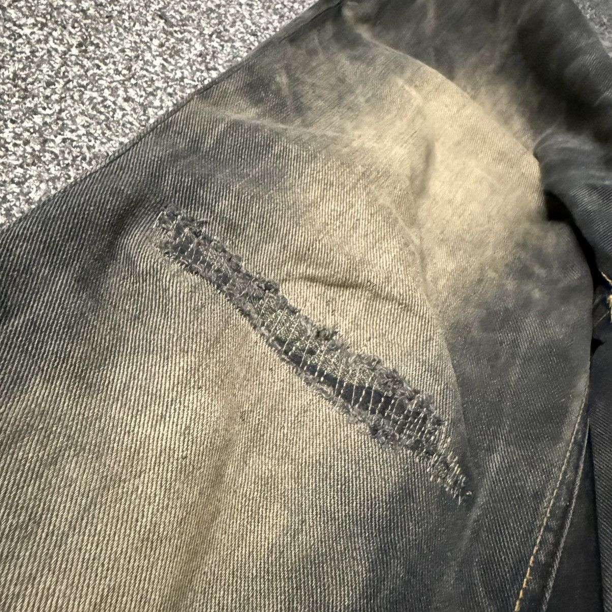 If Six Was Nine 🔥🇯🇵 Avant Garde Distressed Rusty Lucky Punk Jean Size US 32 / EU 48 - 11 Thumbnail