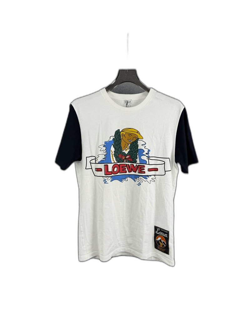 Loewe LOEWE Comic Print Logo Short Sleeve Tee - dmc Size M / US 6-8 / IT 42-44 - 1 Thumbnail