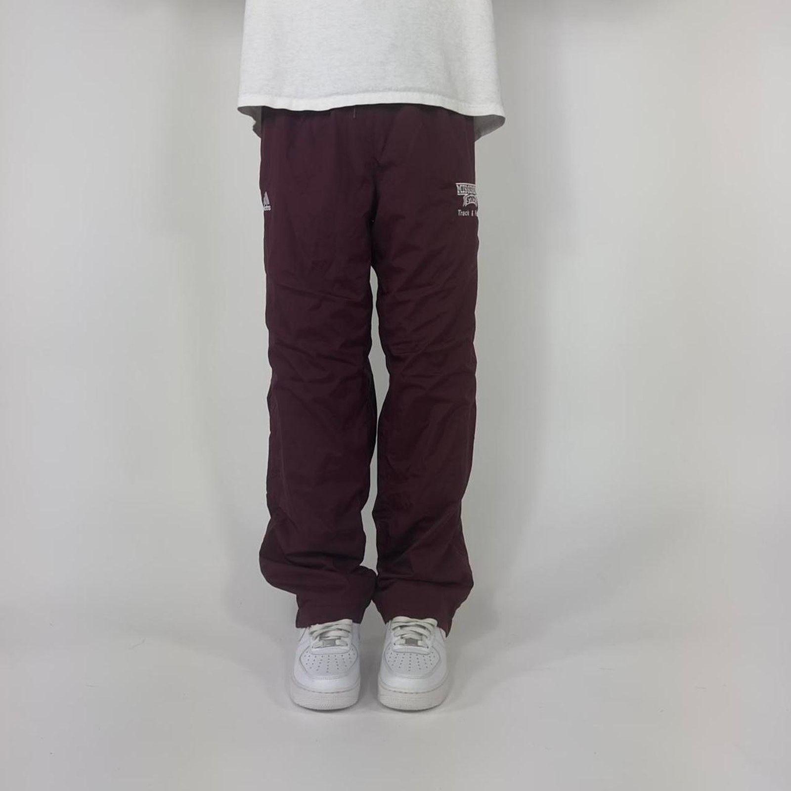 Adidas × Vintage Super Sick Y2k Mississippi State Casual Streetwear Sweatpant Size US 32 / EU 48 - 2 Thumbnail