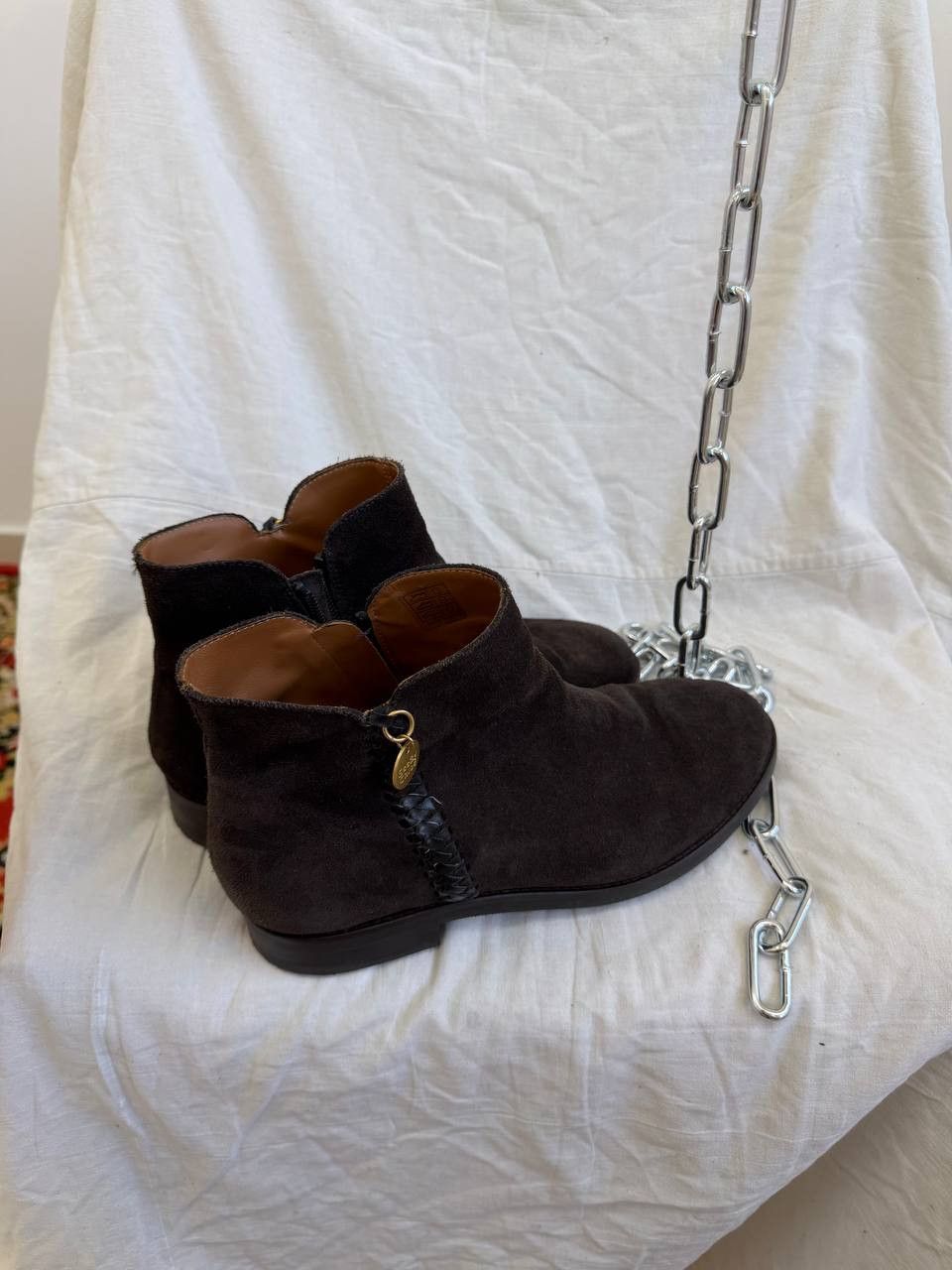 Vintage See By Chloé Vintage Men's Suede Classic Avant-Garde Boots Size US 9 / EU 42 - 11 Thumbnail