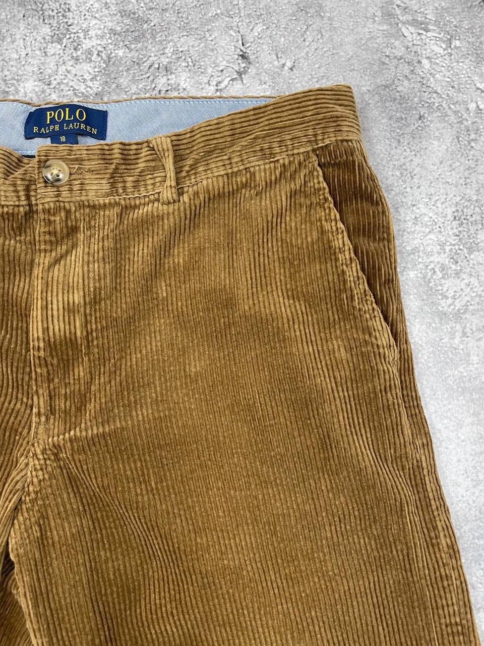 Polo Ralph Lauren Polo Ralph Lauren women Corduroy Pants Brown Straight Fit Size 36" / US 14 / IT 50 - 10 Thumbnail