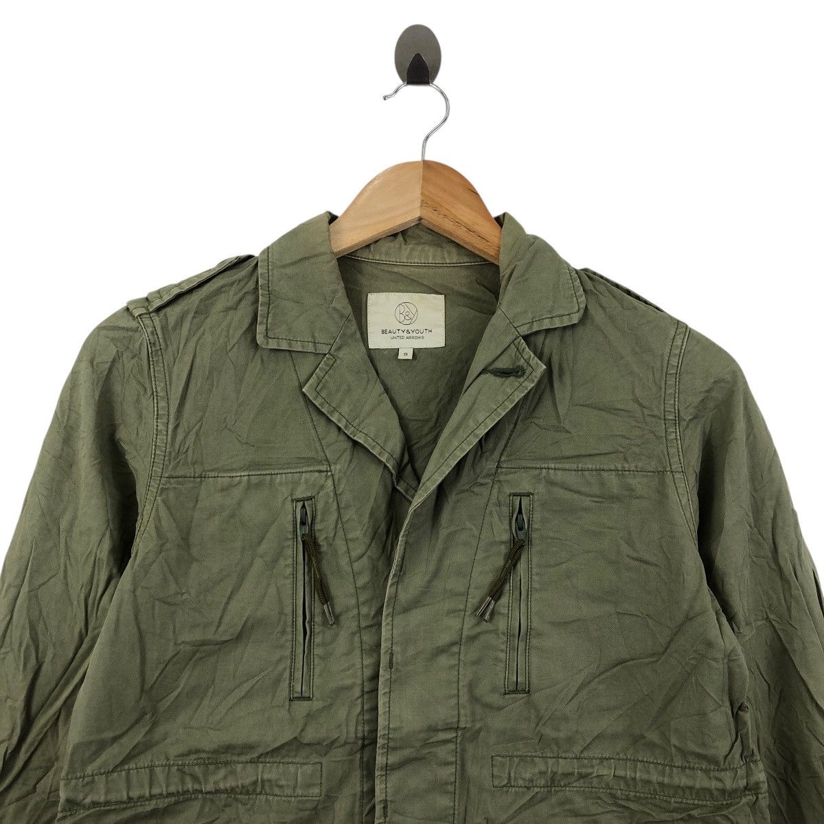 United Arrows UNITED ARROWS Beauty And Youth Parkas Army Outdoor Jacket Size US S / EU 44-46 / 1 - 3 Thumbnail
