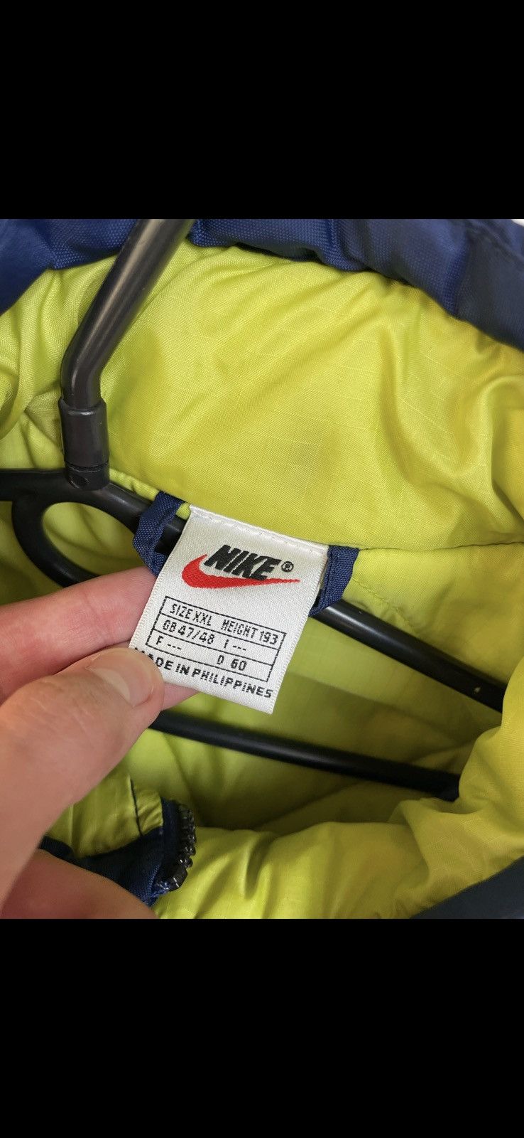 Nike Vintage nike Parka jacket size XXL big logo rare Y2K Size US XXL / EU 58 / 5 - 4 Thumbnail