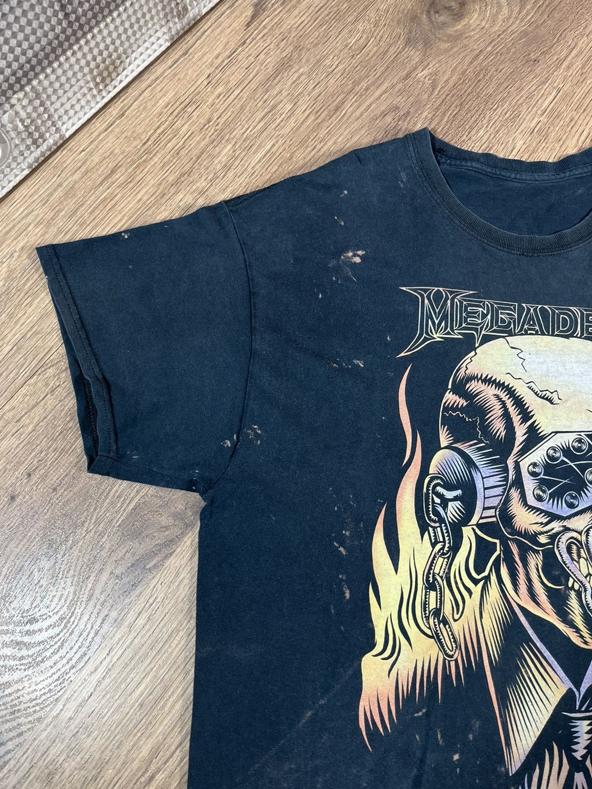 Band Tees Megadeth Distressed 😫 T Shirt Size US XL / EU 56 / 4 - 2 Thumbnail