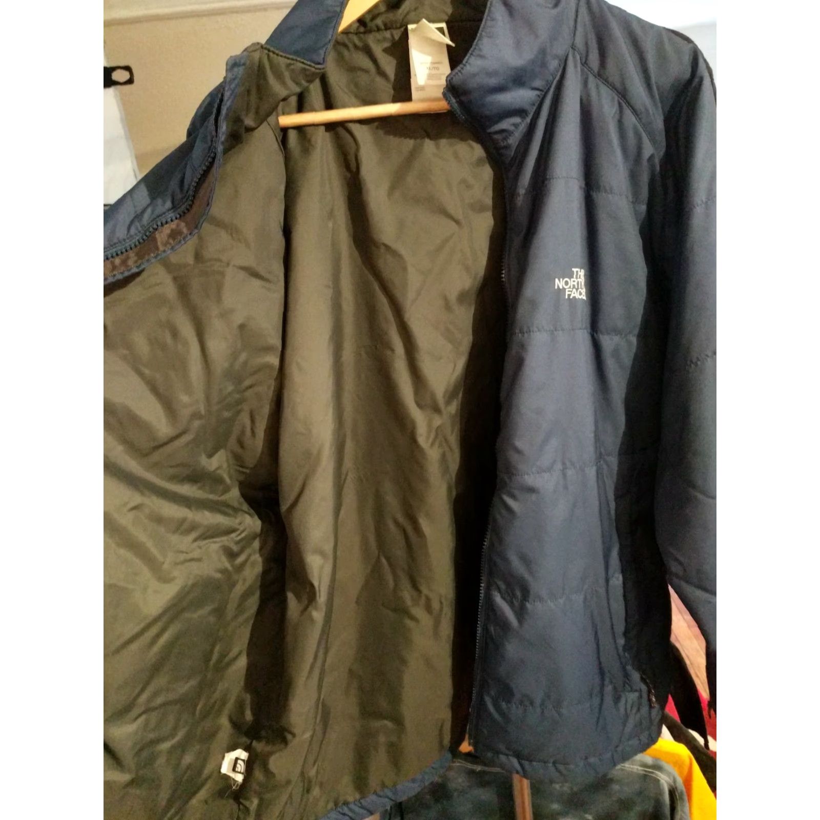 The North Face VINTAGE The North Face Jacket Blue XL Poly Filled Quilted Men’s Size US XL / EU 56 / 4 - 4 Thumbnail