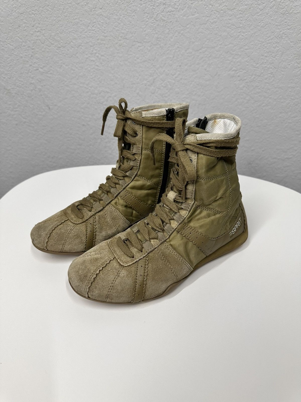 Esprit Vintage Puma Hight Boxer Boots Shoes Supreme Sneakers Y2K Size US 7 / IT 37 - 6 Thumbnail