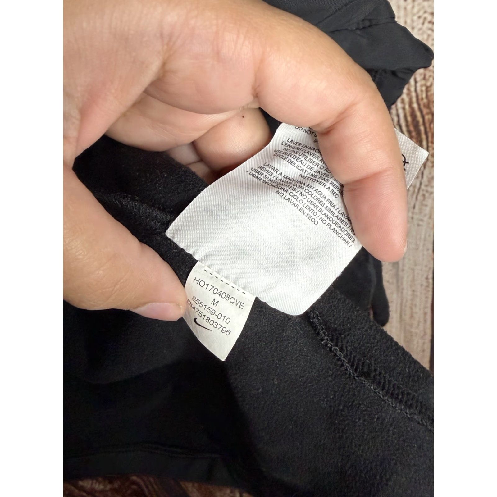 Nike Nike Sportswear Essential Running Jacket Women Medium Black 855159 010 Size M / US 6-8 / IT 42-44 - 3 Thumbnail