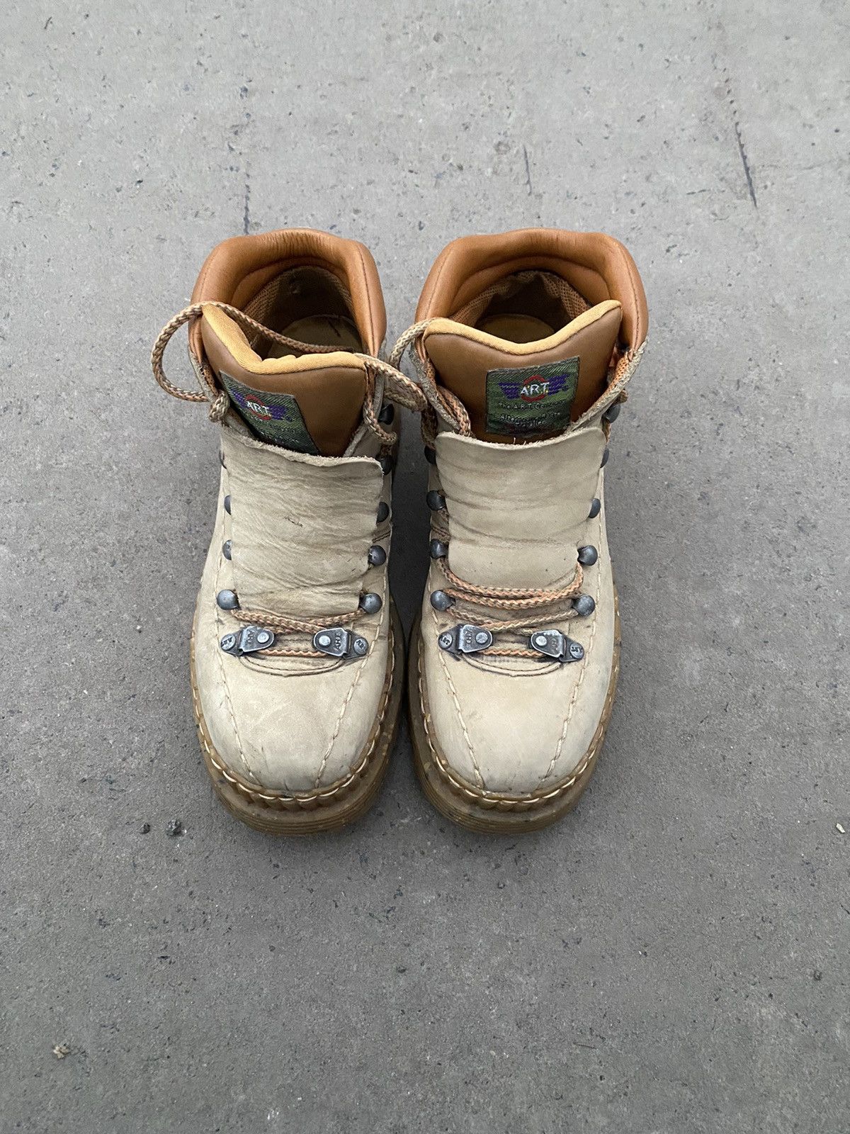 If Six Was Nine Vintage 2000s The Art Company Y2K Festival Platform Boots Size US 7 / EU 40 - 8 Thumbnail