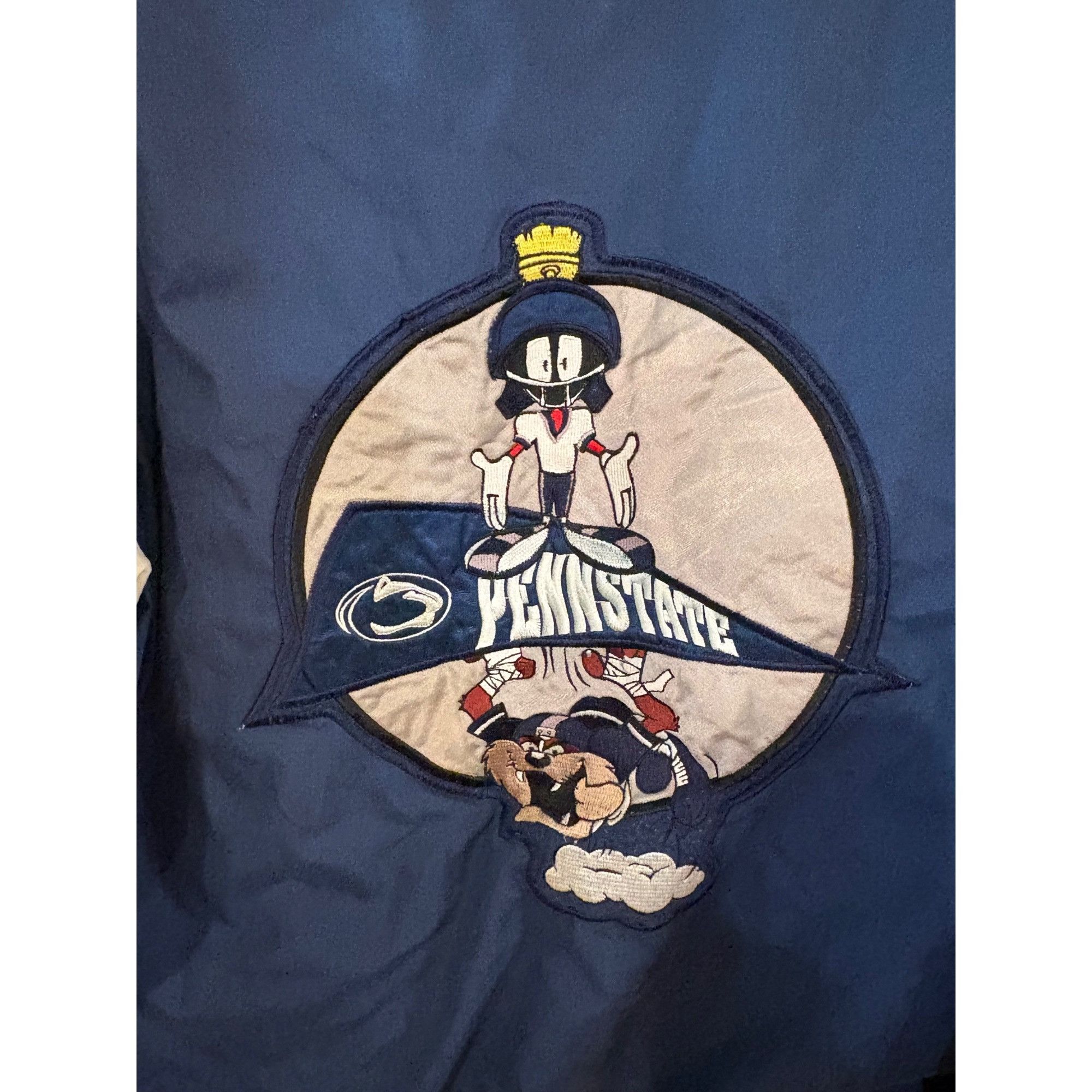 Other Rare Vintage 90’s Penn State Looney Tunes Zip Up Down Jacket Size US XL / EU 56 / 4 - 7 Thumbnail