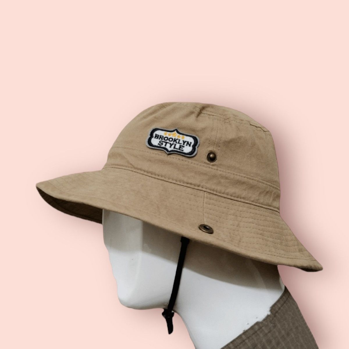 Brooklyn Clothing × Edwin VINTAGE EDWIN BROOKLYN STYLE BUCKET HAT Size ONE SIZE - 1 Thumbnail