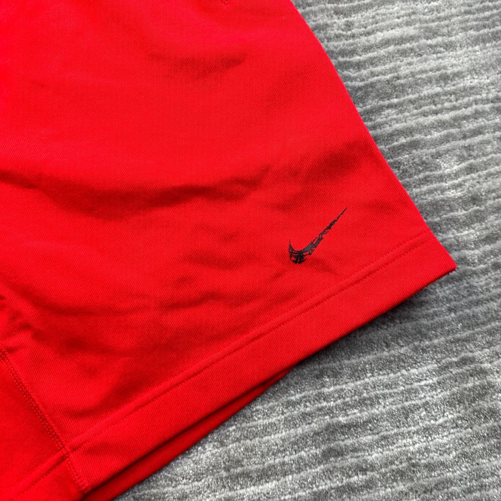 Nike NEW Nike Shorts Mens Small Red Basketball French Terry Dri Fit Standard Issue Size US 29 - 3 Thumbnail
