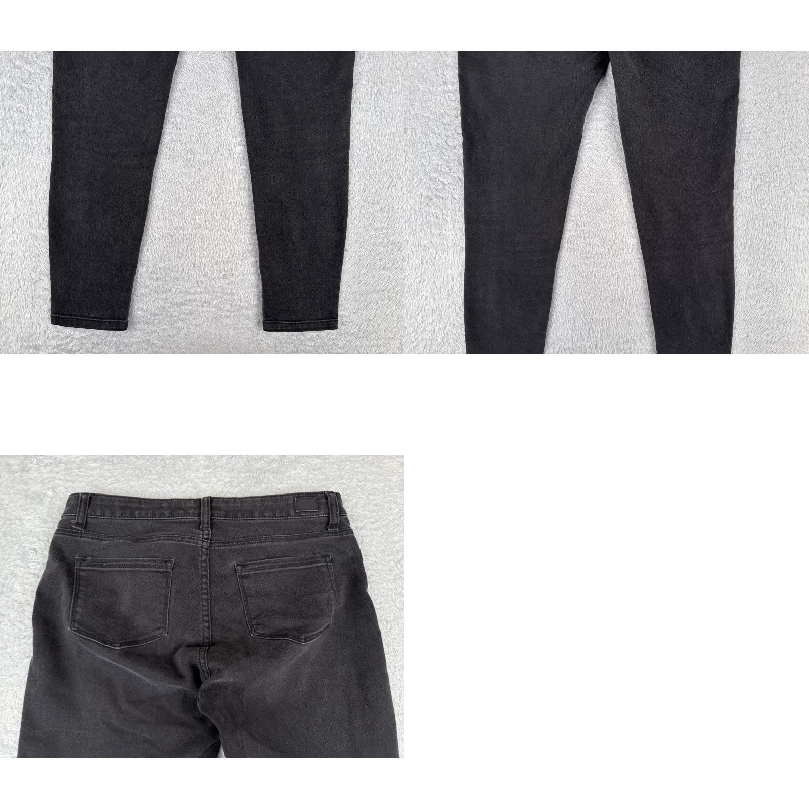 Jones New York Jones New York Jeans Womens 8 Black Denim Mid Rise 30x28 Skinny 5-Pocket Distressed Cotton Denim Rock Southwestern Mens Womens Girls? Wait ends. Size 30" / US 8 / IT 44 - 10 Thumbnail