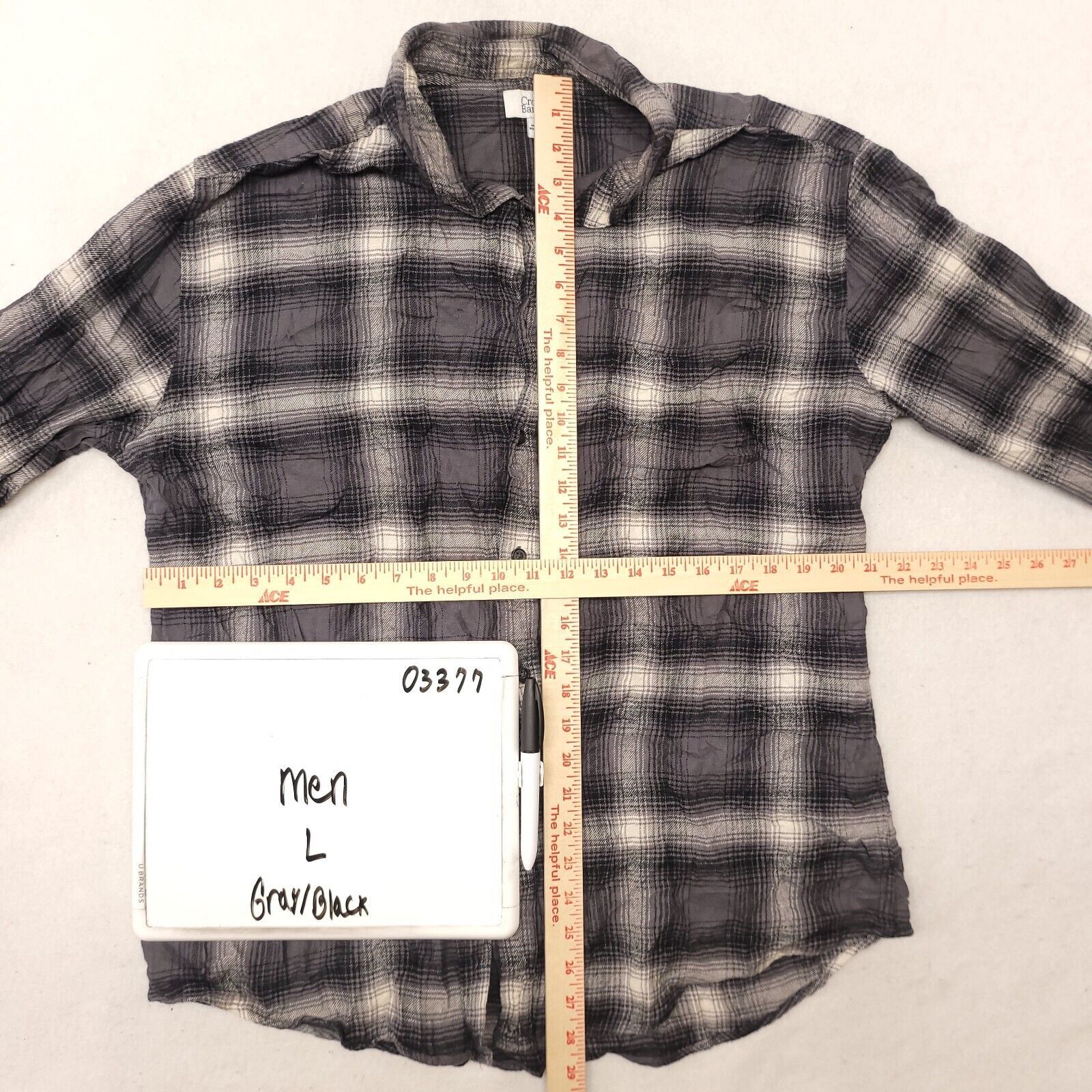 Croft & Barrow Croft & Barrow Tartan Flannel Button Up Shirt Mens Size L Size US L / EU 52-54 / 3 - 6 Thumbnail