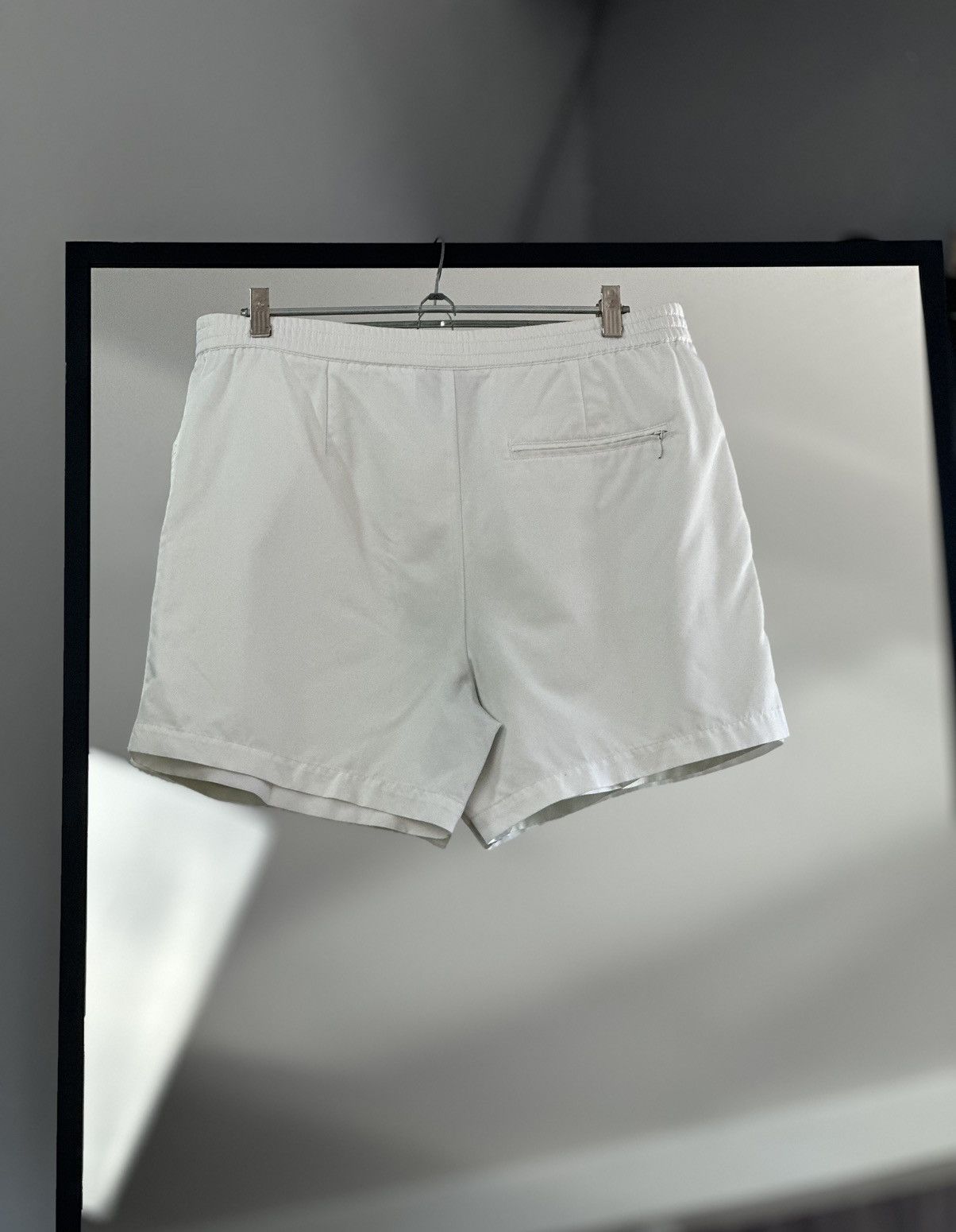 Nike Vintage Nike Shorts Court Swoosh Y2K white Federer Golf Size US 32 / EU 48 - 13 Thumbnail