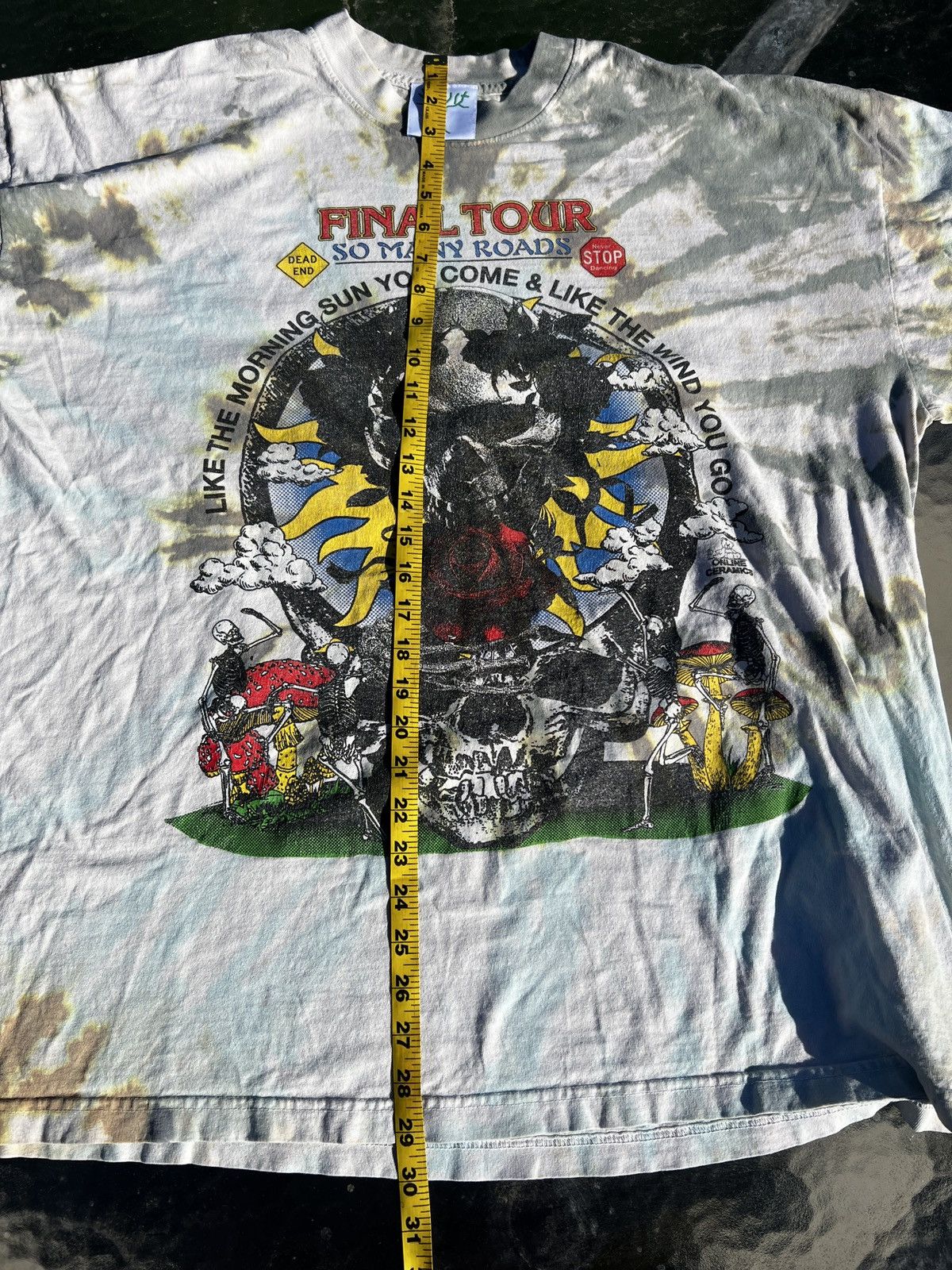 Online Ceramics Online Ceramics Grateful Dead T Size US XXL / EU 58 / 5 - 3 Thumbnail