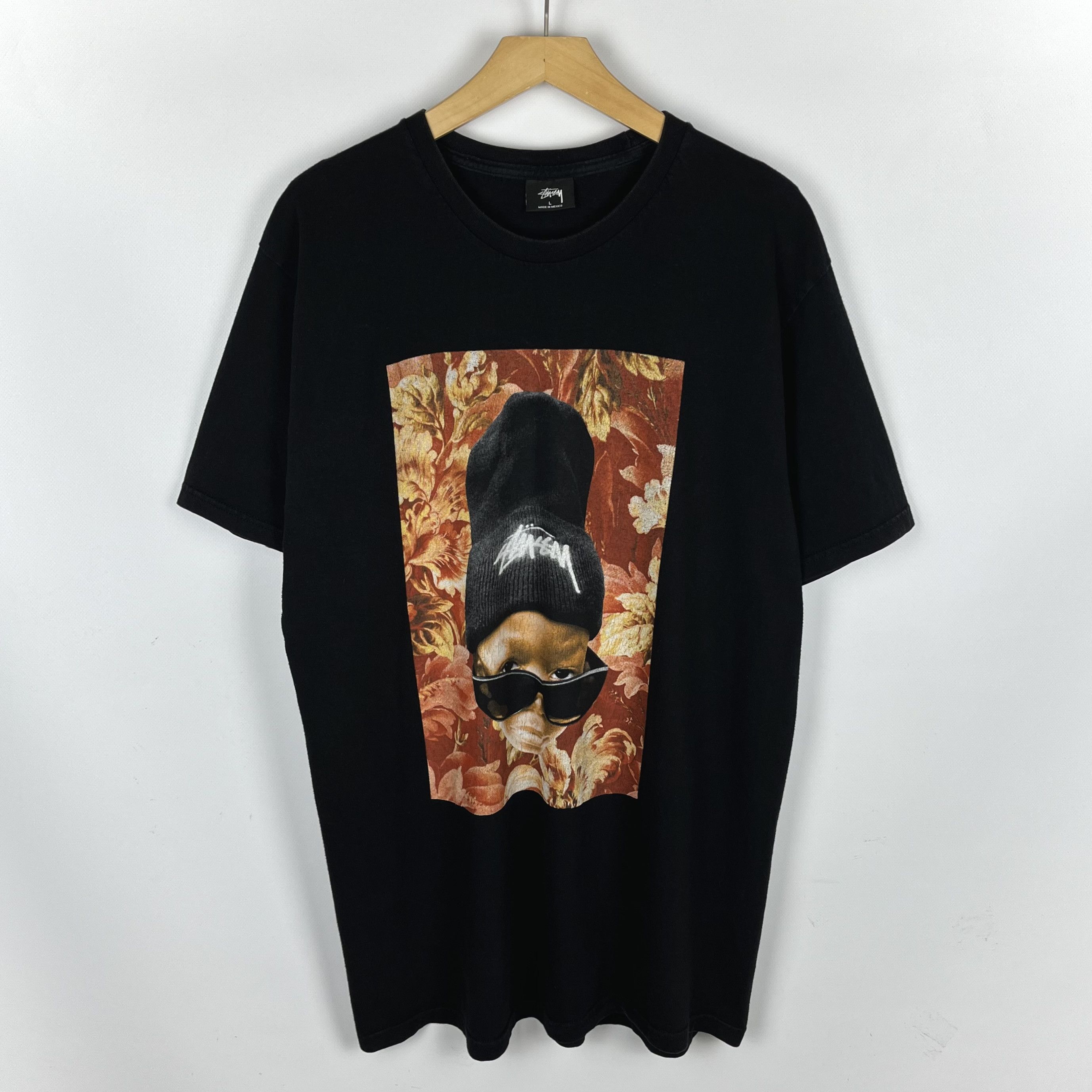 Stussy Vintage Stussy Flower Kid Big Logo T Shirt 00’s Size US L / EU 52-54 / 3 - 1 Thumbnail