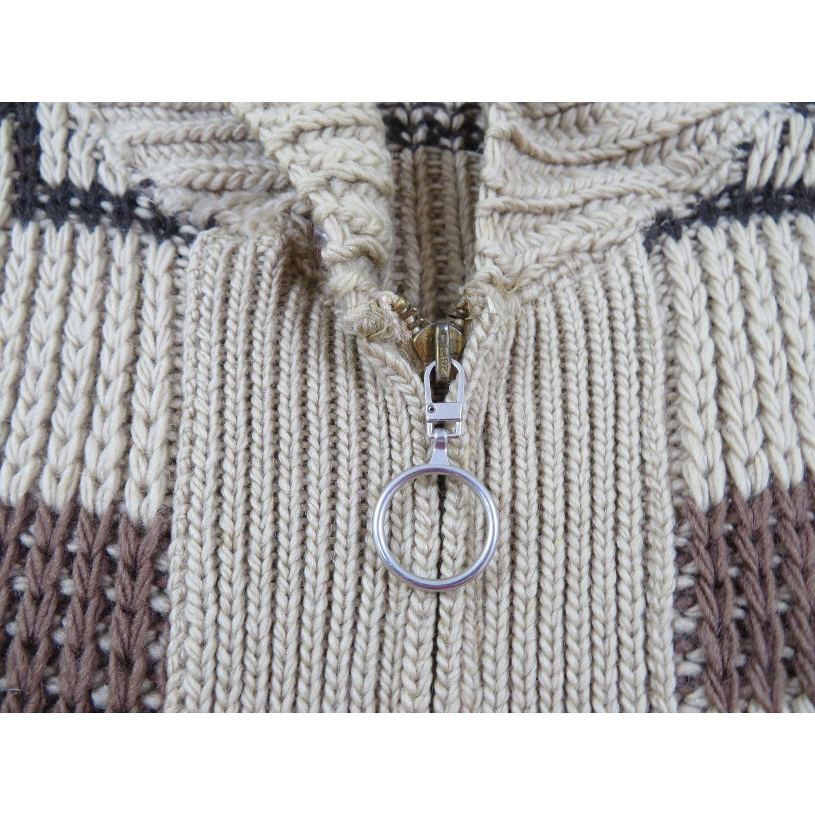Pendleton Pendleton BIG LEBOWSKI Dude Sweater, Cowichan Beige M 1970s Size US M / EU 48-50 / 2 - 7 Thumbnail