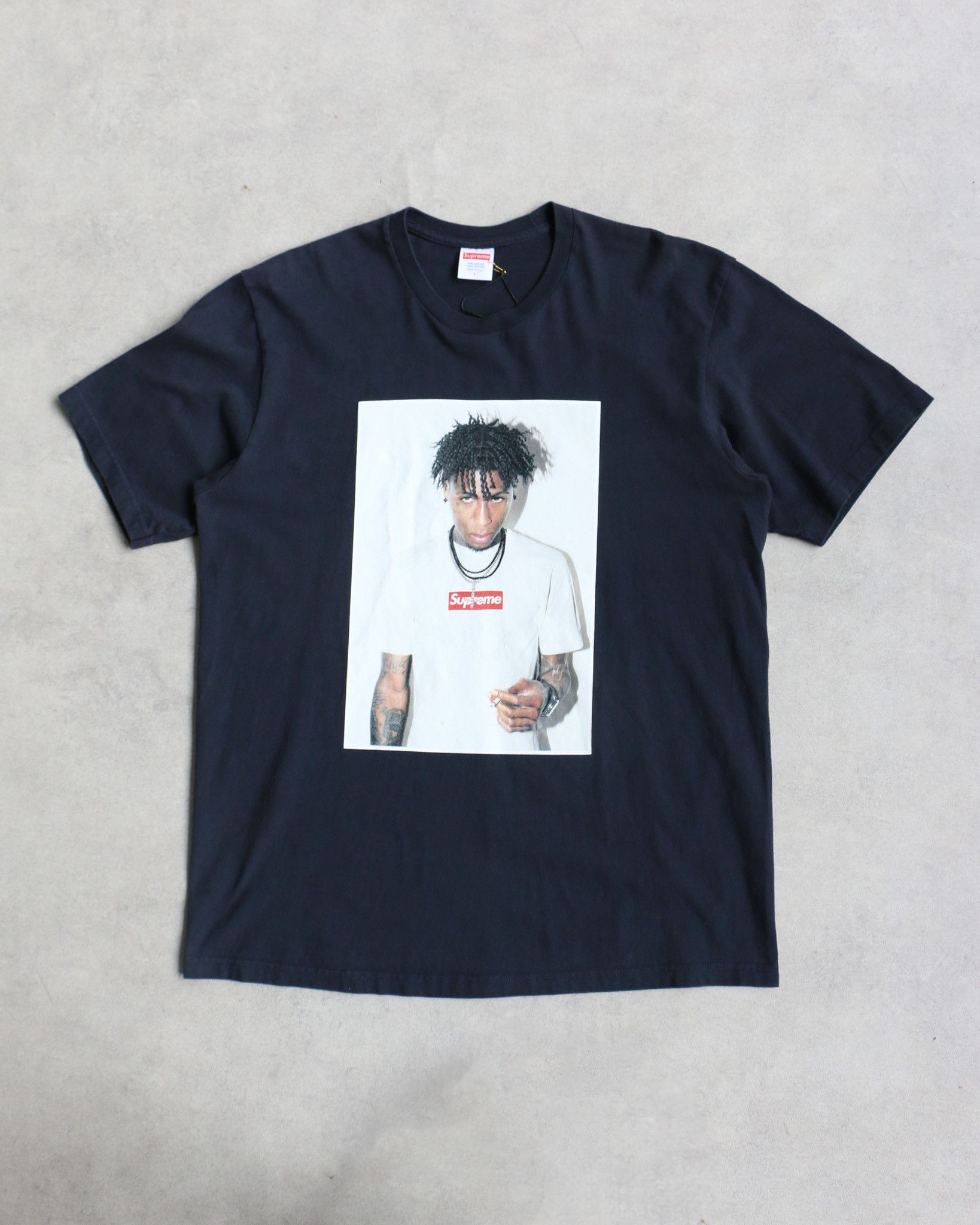 Supreme 11SS Prodigy Tee フォトtee Supreme Supreme ss11 prodigy photo tee black | Grailed