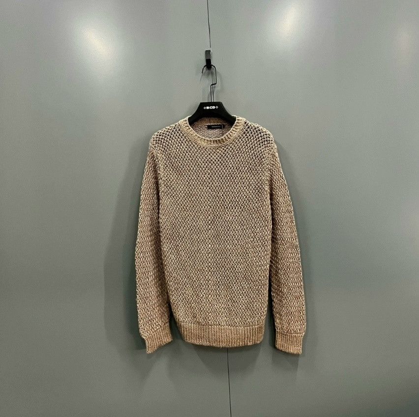 Ermenegildo Zegna Zegna Brown Crewneck Knit Sweater Size US XL / EU 56 / 4 - 1 Preview