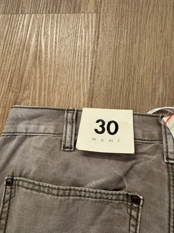 MNML Mnml B501 Flare Denim Slate Grey size 30 New nowe jeans Size US 30 / EU 46 - 7 Thumbnail