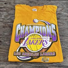 LA Lakers 2002 3 Peat NBA Championship Shirt