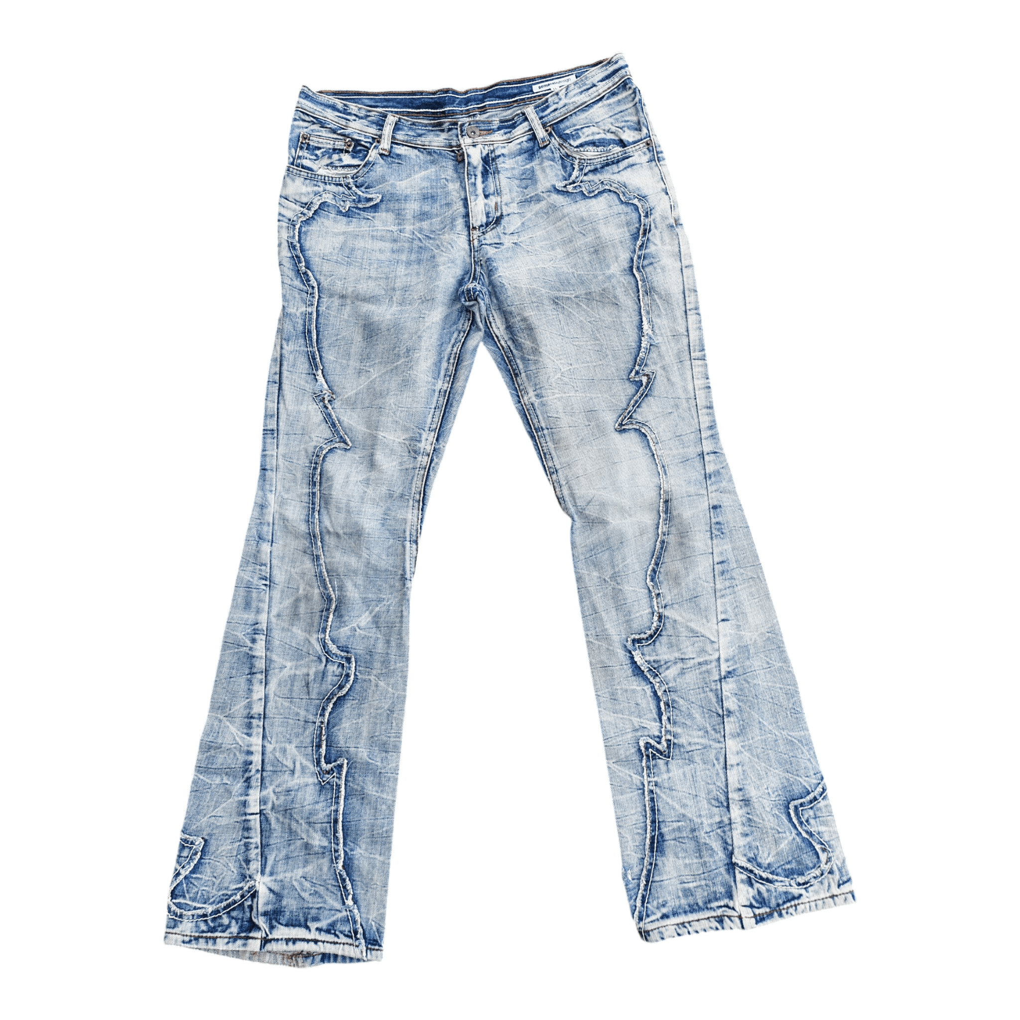 semanticdesign Semantic Design Flare Jeans Size US 34 / EU 50 - 1 Thumbnail