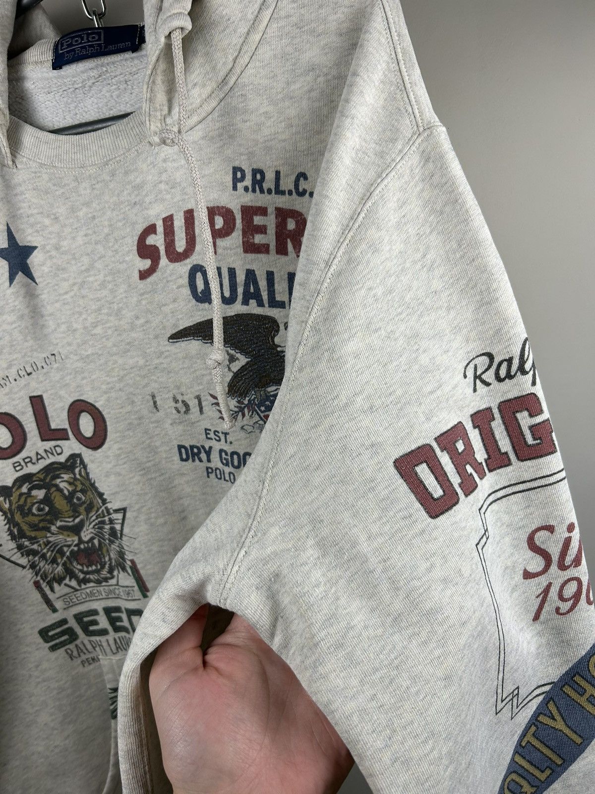 Polo Ralph Lauren Polo Ralph Lauren Saranac Lake Graphic Hoodie Size US XXL / EU 58 / 5 - 10 Thumbnail