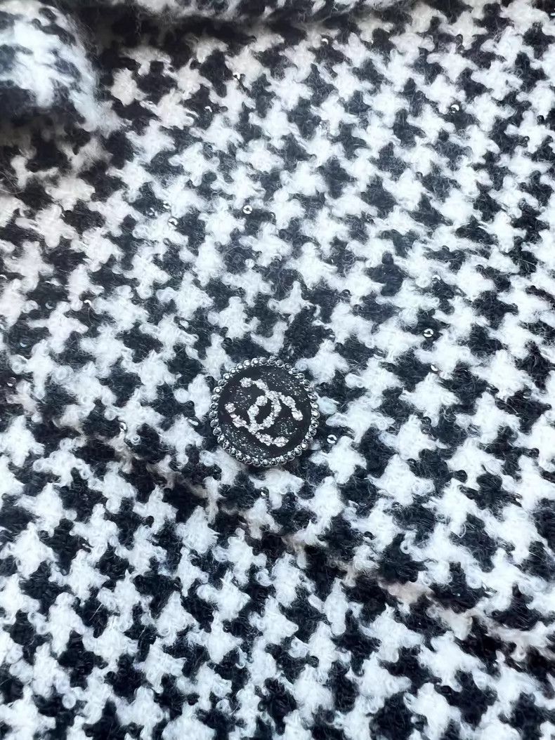 Chanel Chanel Two-pocket tweed coat with a thousand birds Size XS / US 0-2 / IT 36-38 - 5 Thumbnail