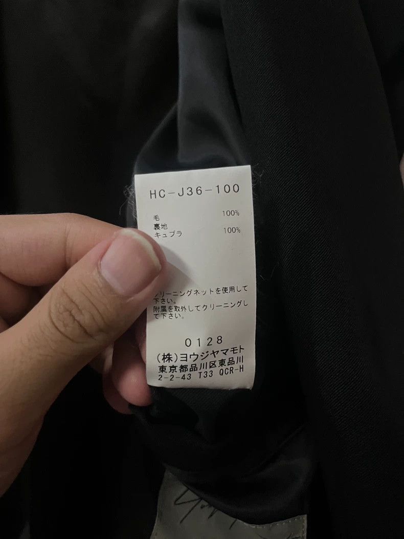 Yohji Yamamoto yohji yamamoto 19aw Black Button Jacket-2505 Size US M / EU 48-50 / 2 - 7 Thumbnail